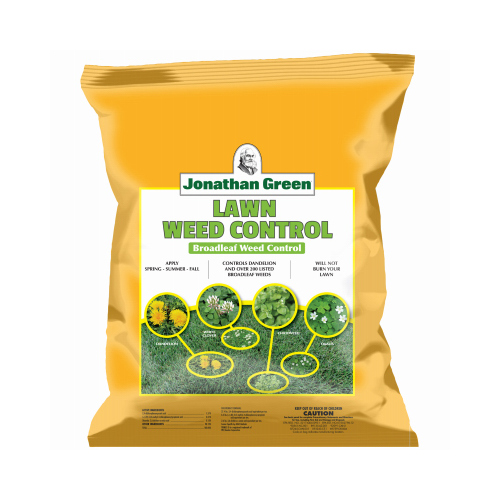 Lawn Weed Control, Granular, Yellow, 10 lb Bag