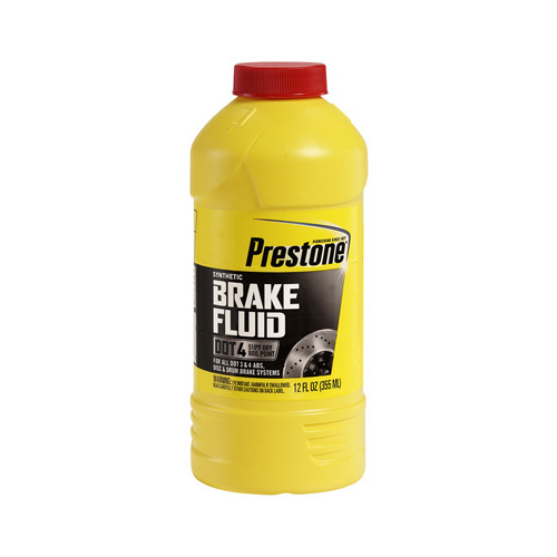 PRESTONE AS800Y DOT 4 Brake Fluid, 12 oz.