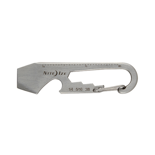Key Tool, 2.6 in Ring, Stainless Steel Case