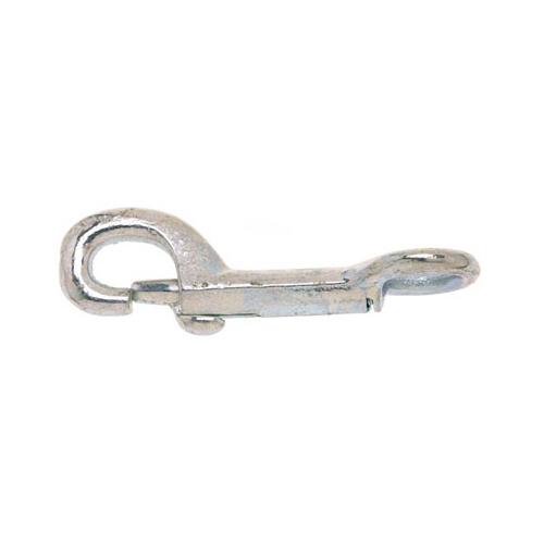 Rigid Bolt Snap 5/8" D X 5" L Zinc-Plated Iron 70 lb Zinc-Plated