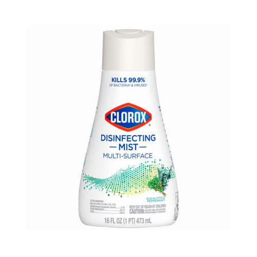 CLOROX 60156 Disinfectant Cleaner Eucalyptus Peppermint Scent 16 oz