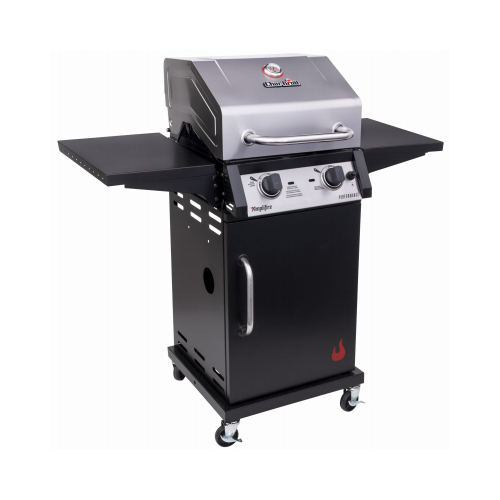 Char-Broil 463655021 Gas Grill, Liquid Propane, 1 ft 5-1/2 in W Cooking Surface, 1 ft 5-3/32 in D Cooking Surface