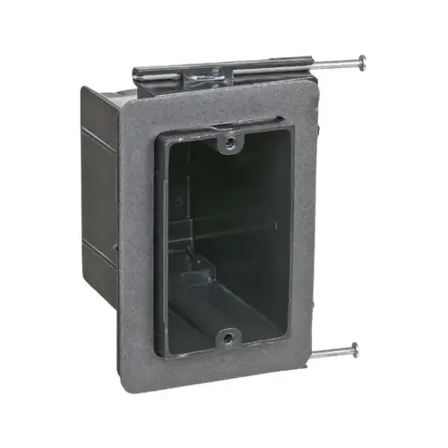 Electrical Box 22-1/2 cu in Rectangle Plastic 1 gang Black Black