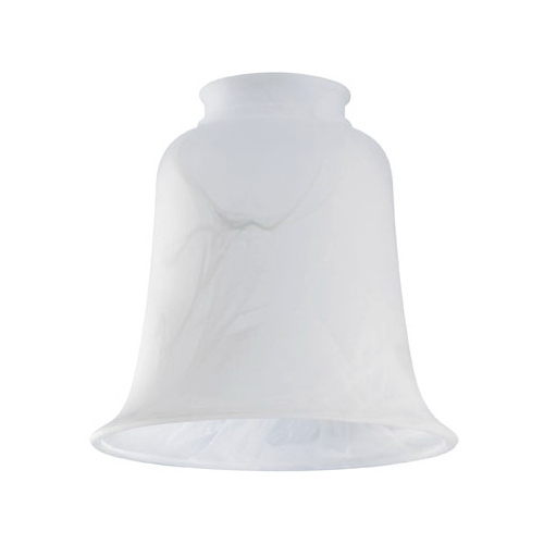 Lamp Shade Bell White Glass White