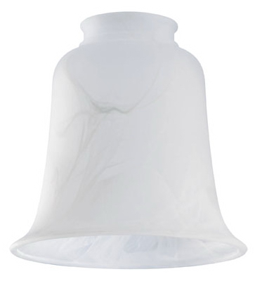 Westinghouse 81098 Lamp Shade Bell White Glass White