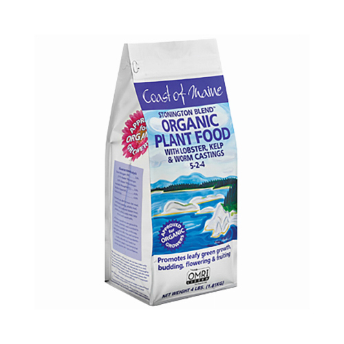 Coast of Maine 1agLK4c All Purpose Plant Food Stonington Blend Organic Granules 4 lb