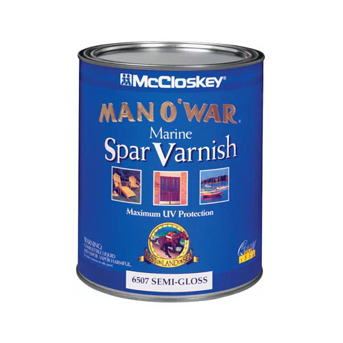 Marine Spar Varnish, Semi-Gloss, 1-Qt.