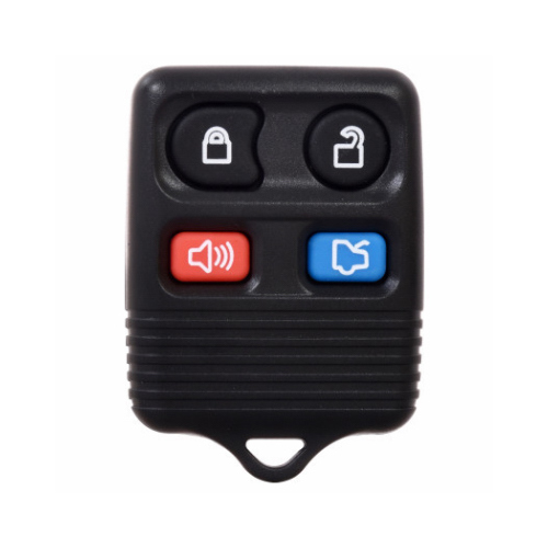 Replacement Key Self Programmable Remote Automotive FRD010 Double For Ford Black