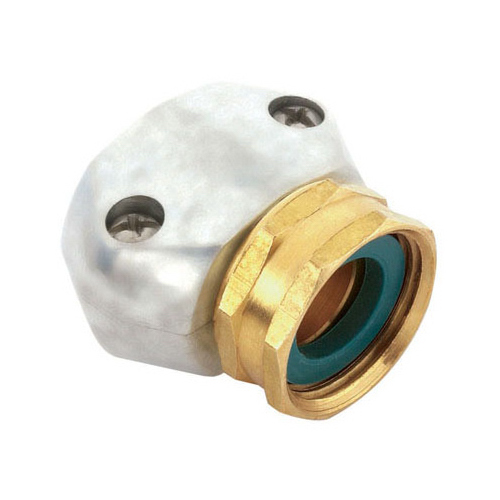 Clamp Coupling 5/8 & 3/4" Brass/Zinc Threaded Female