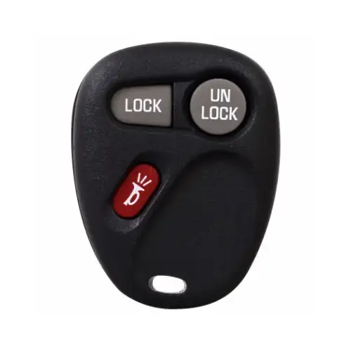 Replacement Key Self Programmable Remote Automotive GM027 Double For GM Black