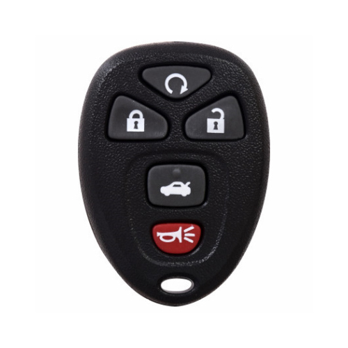 KeyStart 9977276 Replacement Key Self Programmable Remote Automotive GM006 Double For GM Black