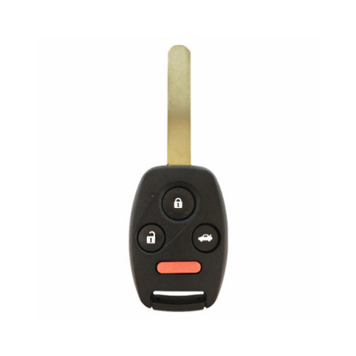 FOB Key Blank Advanced Security Automotive HON016 Single For Honda Black