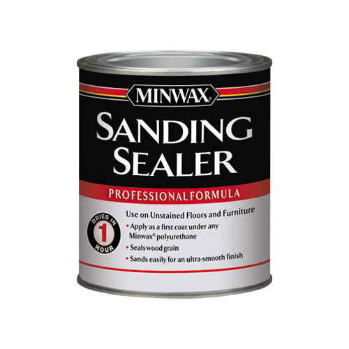 0000 Sanding Sealer, Cream, Liquid, 1 qt, Canister