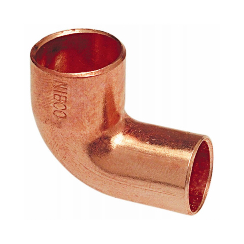 NIBCO W01570D 90 Degree Street Elbow 1" FTG X 1" D Sweat Copper