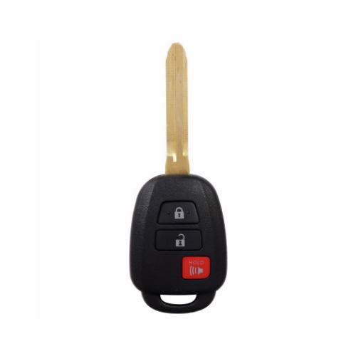 Replacement Key Renewal KitAdvanced Remote Automotive CP080 Double For Toyota Black/Silver