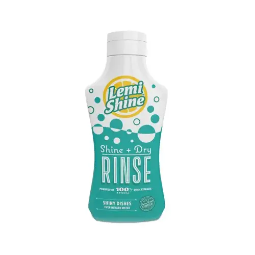 Dishwasher Rinse Aid Lemon Scent Gel 8.45 oz