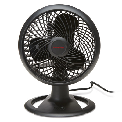 Honeywell HT - 906 Table Fan Turbo Force 13.7" H X 8" D 3 speed Oscillating Black