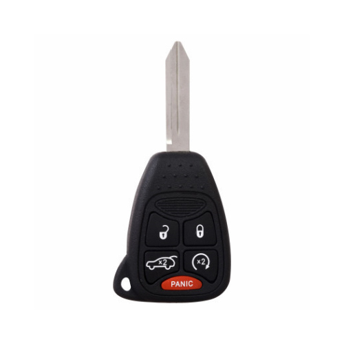 Replacement Key Renewal KitAdvanced Remote Automotive CP017 Double For Mopar Black/Silver