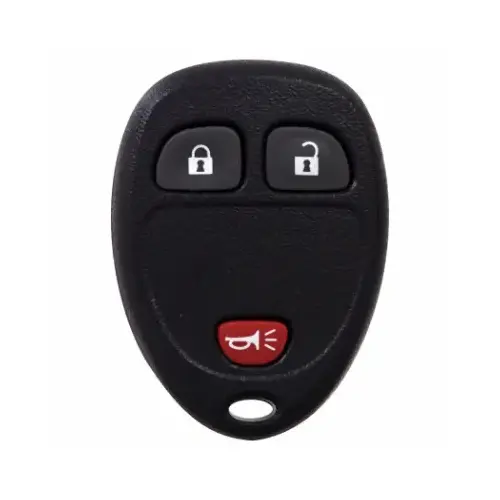 Replacement Key Self Programmable Remote Automotive GM001 Double For GM Black