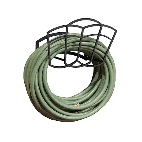 Hose Hanger Hose Hangout 150 ft. Black Wall Mounted Black