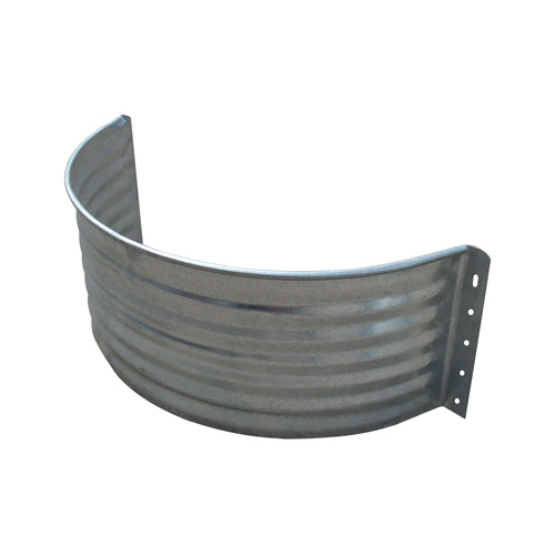 Tiger Brand Jack Post AW-12R Round Window Well Area Wall, 22-Ga. Galvanized Steel, 12-In.