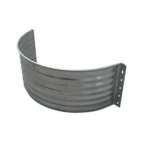 Tiger Brand Jack Post AWR24 Round Window Well Area Wall, 22-Ga. Galvanized Steel, 24 In.