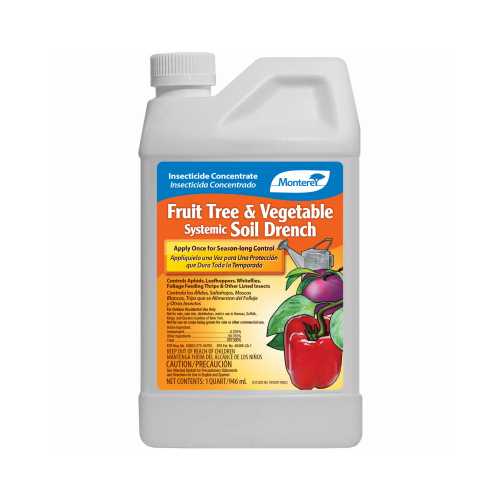 Monterey LG 6274 Insect Killer Fruit Tree & Vegetable Soil Drench Liquid Concentrate 32 oz