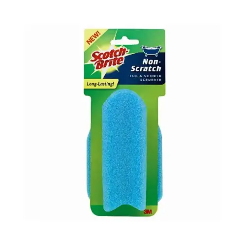 Scotch-Brite 549H-SM 549H Scrubber, 5-1/2 in L, 4 in W, Blue