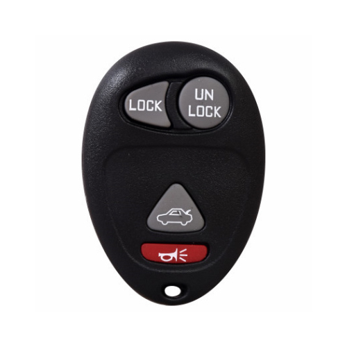KeyStart 9977286 Replacement Key Self Programmable Remote Automotive GM043 Double For GM Black