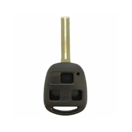 FOB Key Blank Self Programmable Remote Automotive CP029 Double For Lexus Black