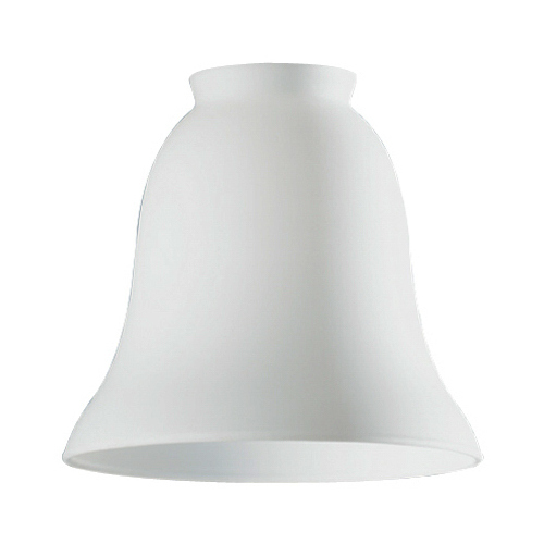 White Opal Glass Ceiling Fan Light Shades, 2-1/4 In.