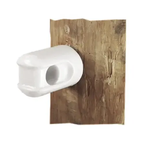 Dare 2802-25 Screw-In White Porcelain Electric Fence Insulator