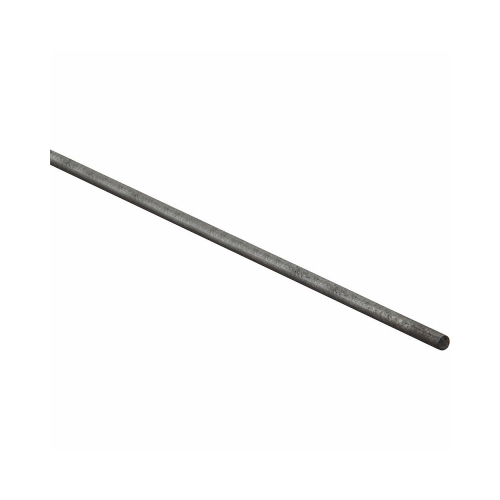 4055BC 7/16" x 48" Cold Rolled Smooth Rod Plain Steel Finish