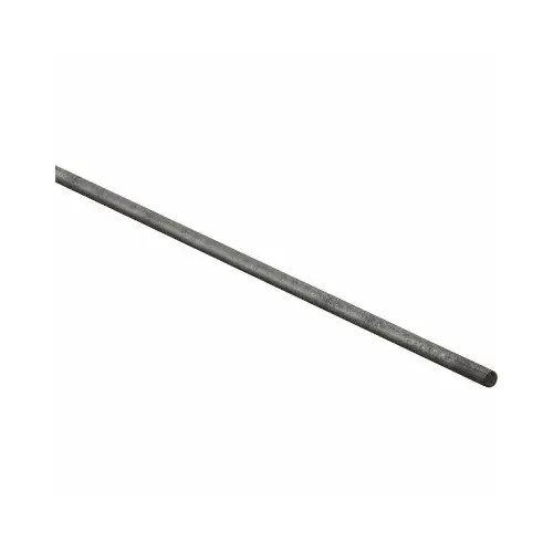 4054BC 5/16" x 72" Hot Rolled Smooth Rod Plain Steel Finish