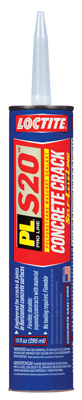 Loctite 1618150 PL Concrete Crack Polyurethane Sealant, Limestone, 10 oz. Cartridge Gray