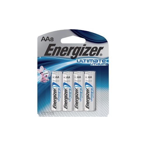 Energizer e2 AA Lithium Batteries 8-Pack by Energizer