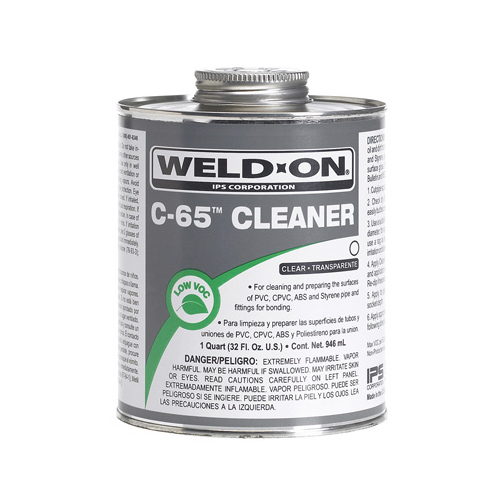 Weld-On 10202 16 oz. PVC C-65 All Purpose Cleaner in Clear