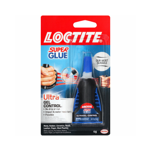 Ultra Glue Gel, Gel, Irritating, Clear, 4 g Bottle