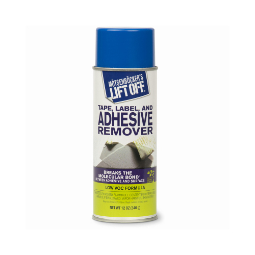 MOTSENBOCKER'S Lift Off 402-11 Adhesive Remover, Liquid, Pungent, Clear, 11 oz, Can