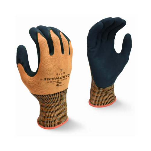 Radians C510S 13ga Sm Gradware Orange Nylon Dbl Coated Gloves