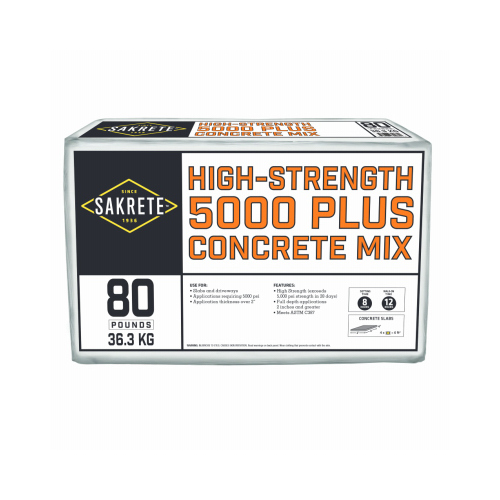 80# Sakrete 5000 Plus Concrete Mix