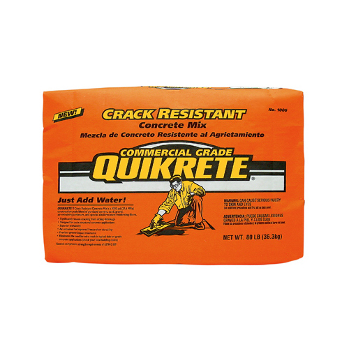 Quikrete 1006-80 80# Crack Resistant Concrete
