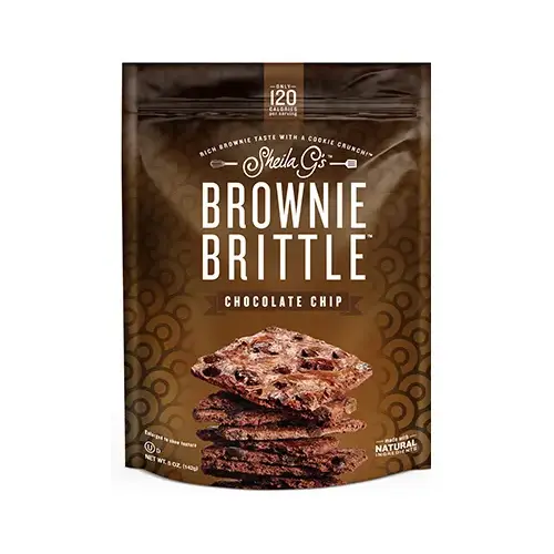 Sheila G's SG1625 Brownie Brittle Chocolate Chip 5 oz Bagged