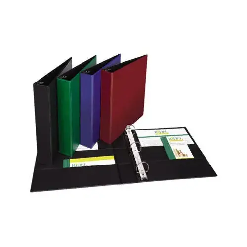 Avery 11358 Binder, Assorted Colors, 1.5-In.