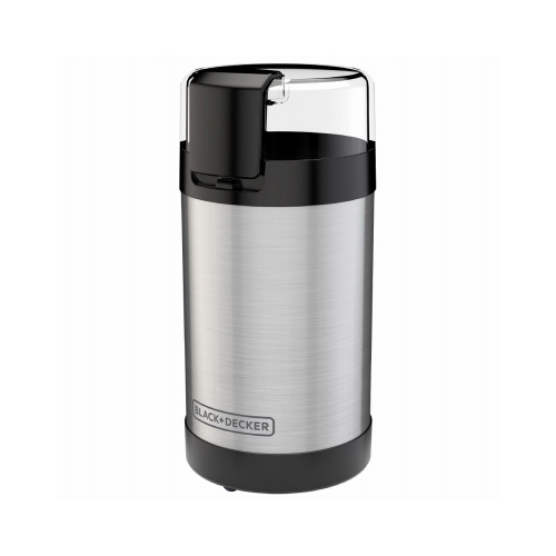 CBG100 Electric Coffee Grinder, Stainless Steel, Silver