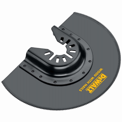 DEWALT DWA4212 Oscillating Blade Universal Fitment High Speed Steel Flush Cut Round Black