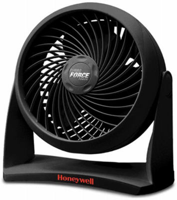 Honeywell HT-900V5 Air Circulator Fan TurboForce 11.3" H 3 speed Black