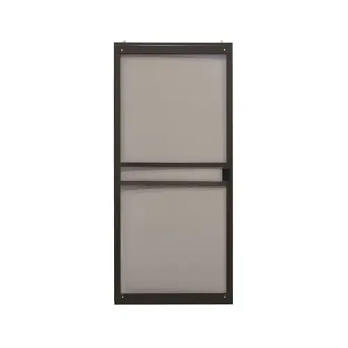 PRECISION 3751BZ3068 Adjustable Sliding Screen Door 80-3/4" H X 36" W Branson Bronze Steel Bronze