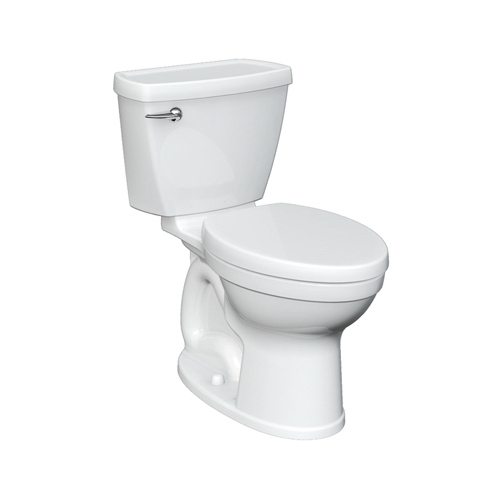 American Standard 2793128NTS.020 Champion 4 Series Complete ADA Toilet, Elongated Bowl, 1.28 gpf Flush, 12 in Rough-In