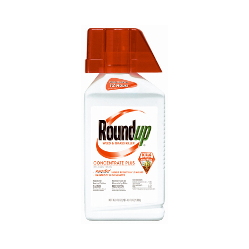 Roundup 5100612 5100610 Weed And Grass Killer Concentrate, Liquid, Pour ...